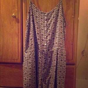 Brown pattern Romper