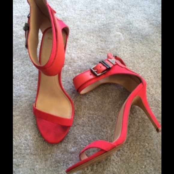 Zara red heels