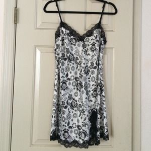 Victoria's Secret satin slip.