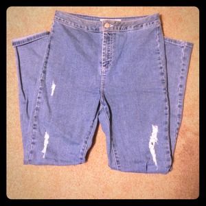 💋LOWERED💋 TOPSHOP high-waisted "Joni" Jeans