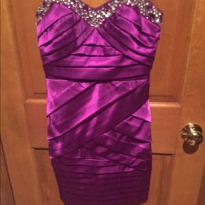 Purple dress