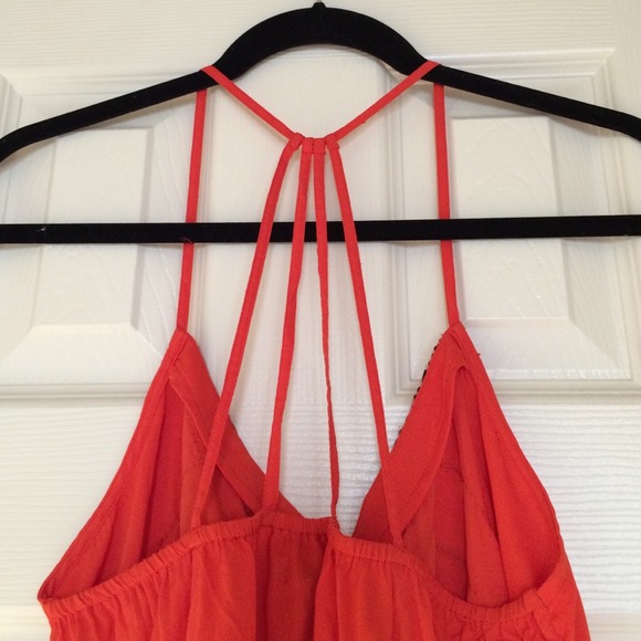 Burnt orange sequined Urban Outfitters dress - Picture 3 of 3