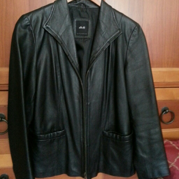 Leather jacket