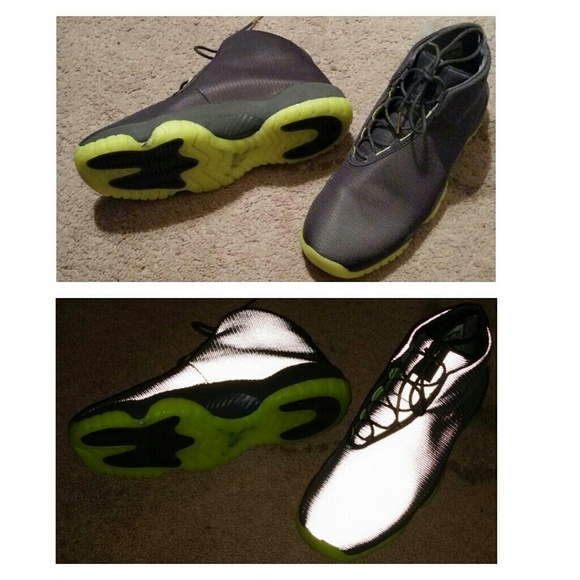 Dark grey/Green Jordan Future