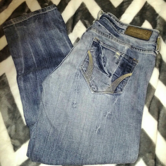 All Saints Distressed jeans
