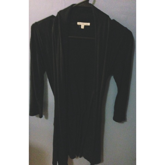 Black Cardigan With Belt ⚡️