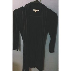 Black Cardigan With Belt ⚡️