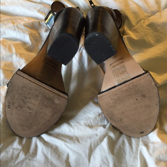 Jeffrey Campbell metal plated heels tilda - Picture 2 of 4