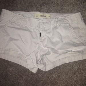 Tan hollister shorts