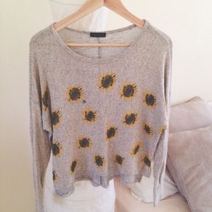 Sunflower knit Top