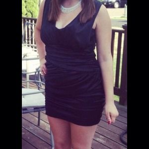 black dress