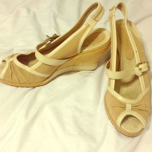 Timberland open toe wedges