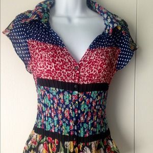 Printed colored shirt