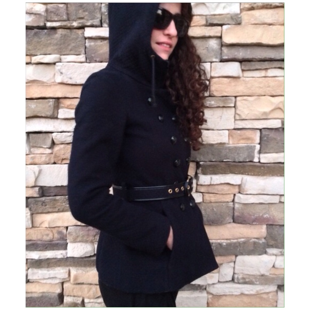 Thomas Burberry by BURBERRY navy wool jacket - Picture 1 of 4