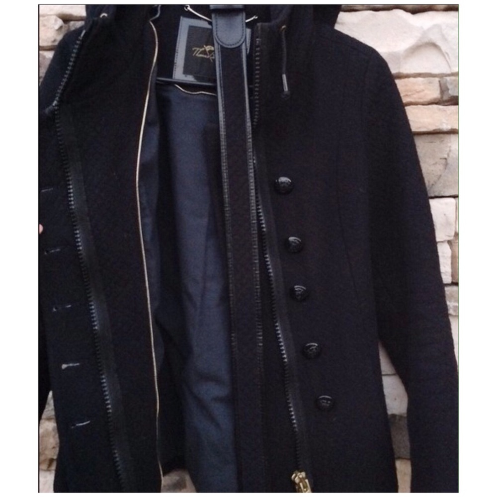 Thomas Burberry by BURBERRY navy wool jacket - Picture 4 of 4