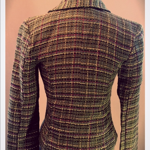 Green multi colored blazer - Picture 2 of 3