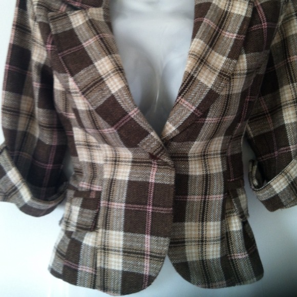 Plaid Blazer - Picture 2 of 2