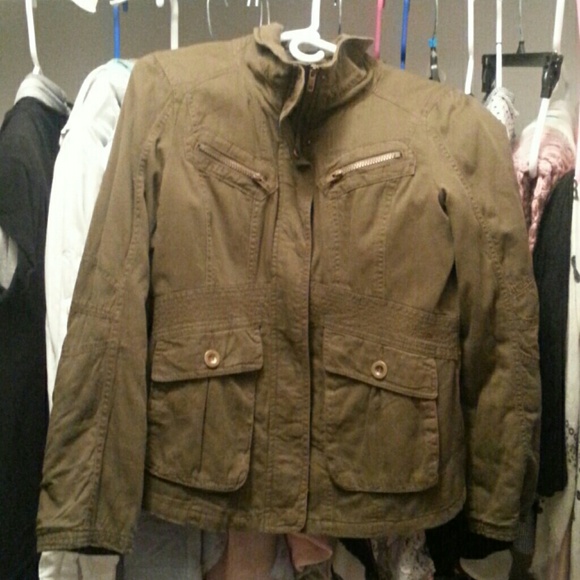 Jacket green military