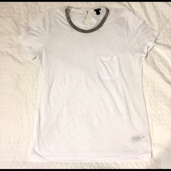 JCREW Sparkly Collar T