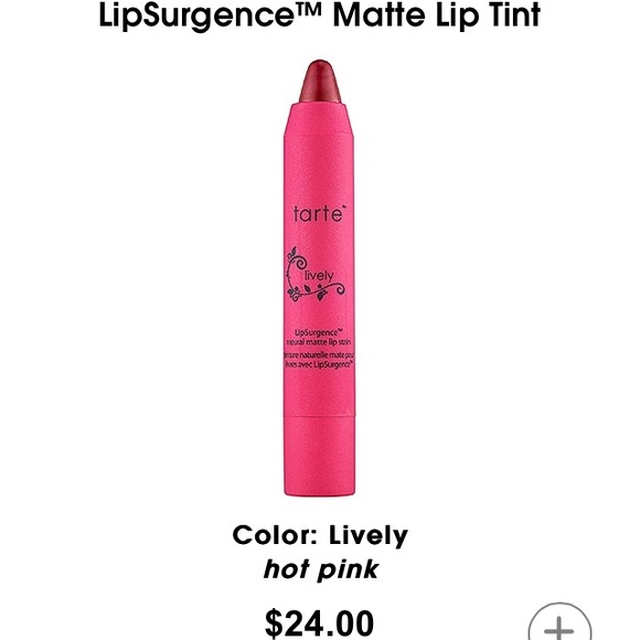 Tarte Lipsurgence Matte Lipstain in Lively - Picture 1 of 1