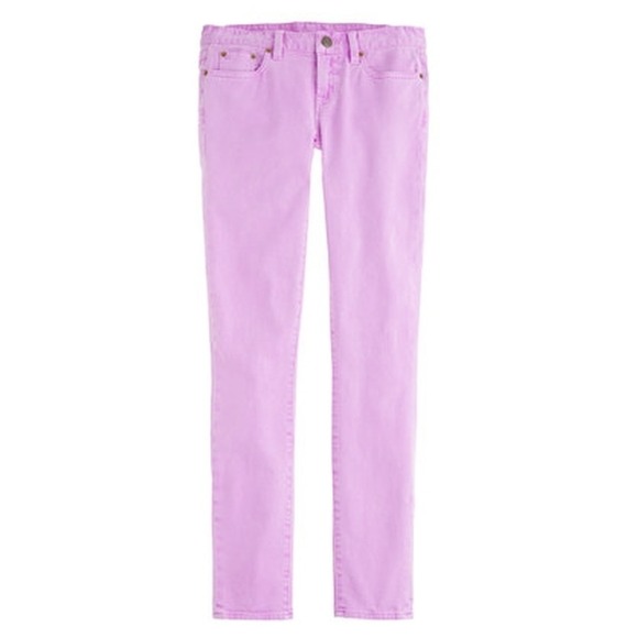 J.Crew Purple Toothpick Jean size 24 - Picture 1 of 4