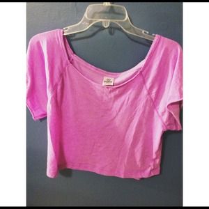 Victoria's Secret pink crop top