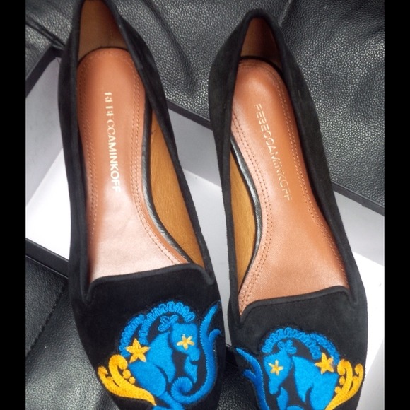 Rebecca Minkoff Capricorn Astro Flats NWB - Picture 2 of 3
