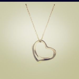 Tiffany and Co heart necklace
