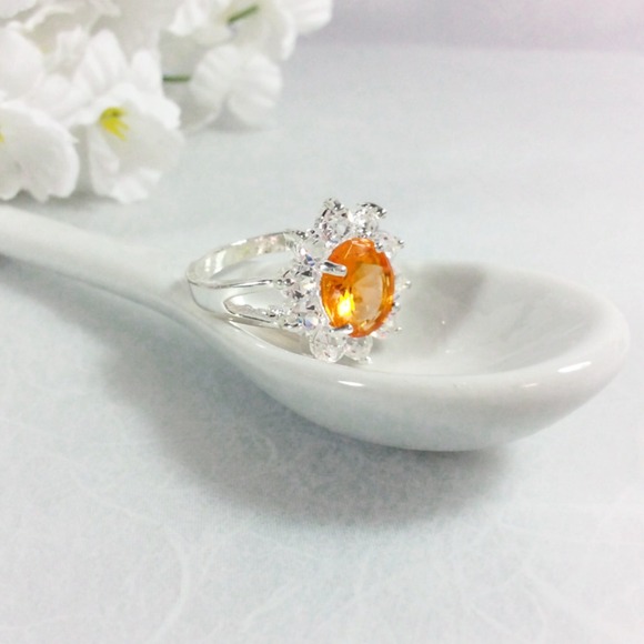 Citrine Cocktail Ring - Picture 2 of 3