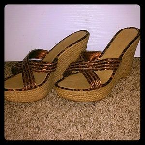 Nine West Sandals/wedges