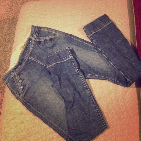 Pilcro and Letter press Anthropologie Jeans