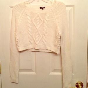 NWOT! Express crop sweater