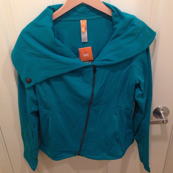 Lucy Hatha Jacket in Teal