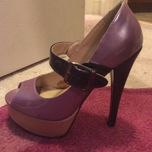 Lavender, Purple and Nude Pump