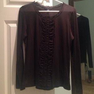 Black long sleeve shirt