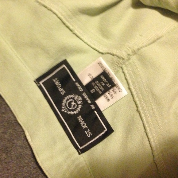 St john pants... Bundle apple green and black.