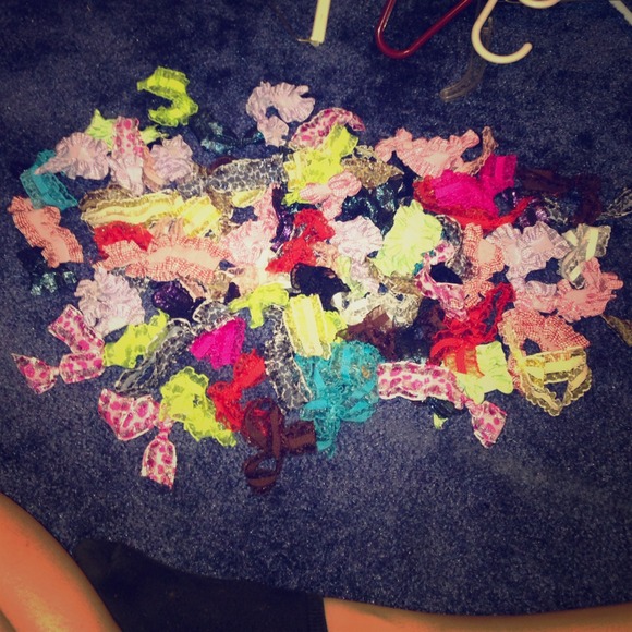 Hair ties!!! I have a ton! Make me offers ladies!