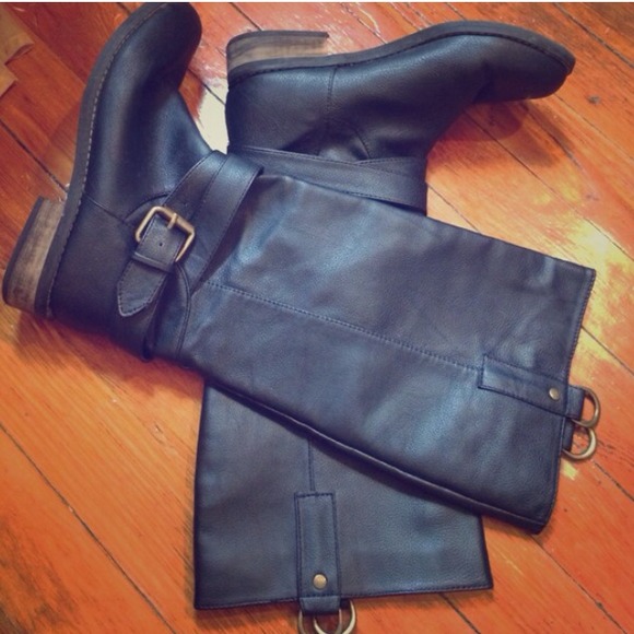 Urban Outfitters Shoes - BDG Black Knee High Boots