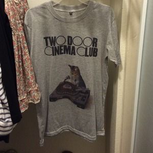 Two Door Cinema Club band shirt