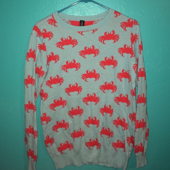 Forever 21 crab sweater