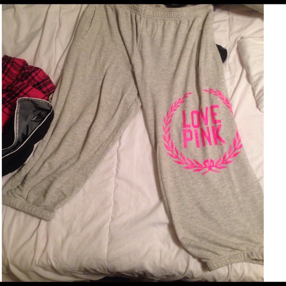 Pink Capri sweats