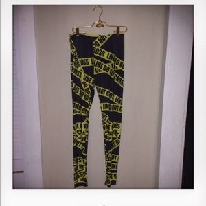CERTIFIED EDGY "DO NOT CROSS BOSS" LEGGINGS