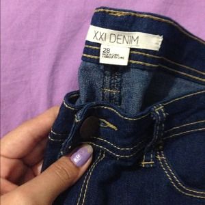 Forever 21 jeans, dark wash skinny jeans