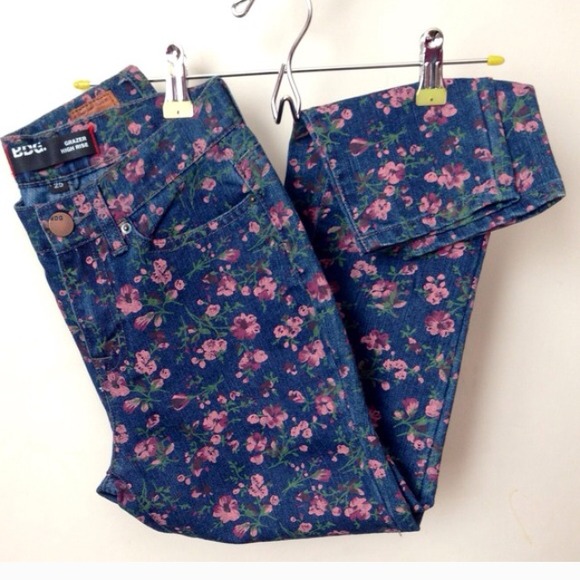 BDG Grazer High Rise Floral Jeans
