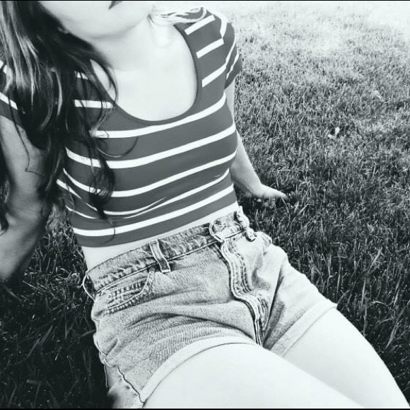 High waisted shorts