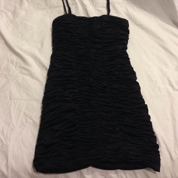 Black clubbing dress