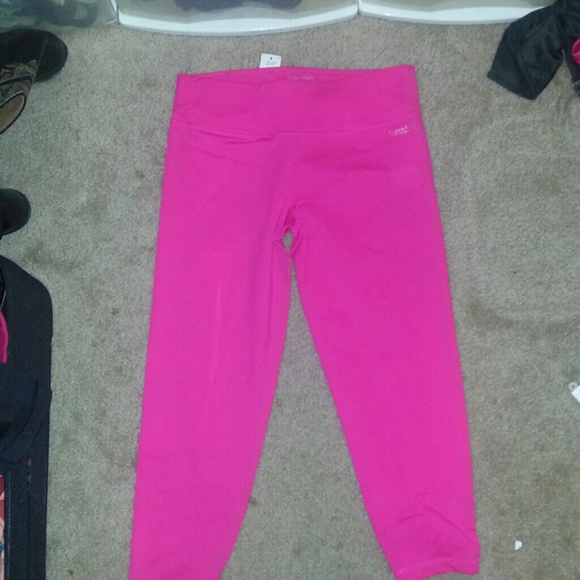 Hot Pink Dri-Fit Calvin Klein Capris