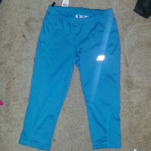 Teal New Balance Dri-Fit Capri