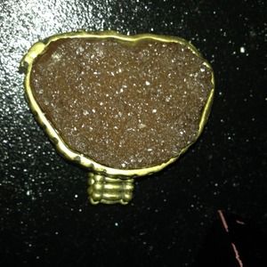 Crystalized Statement Ring