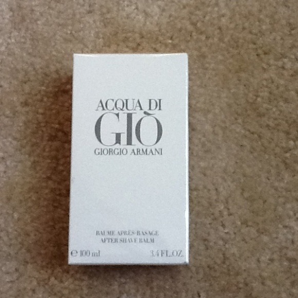 Brand New Giorgio Armani After Shave Balm for Men